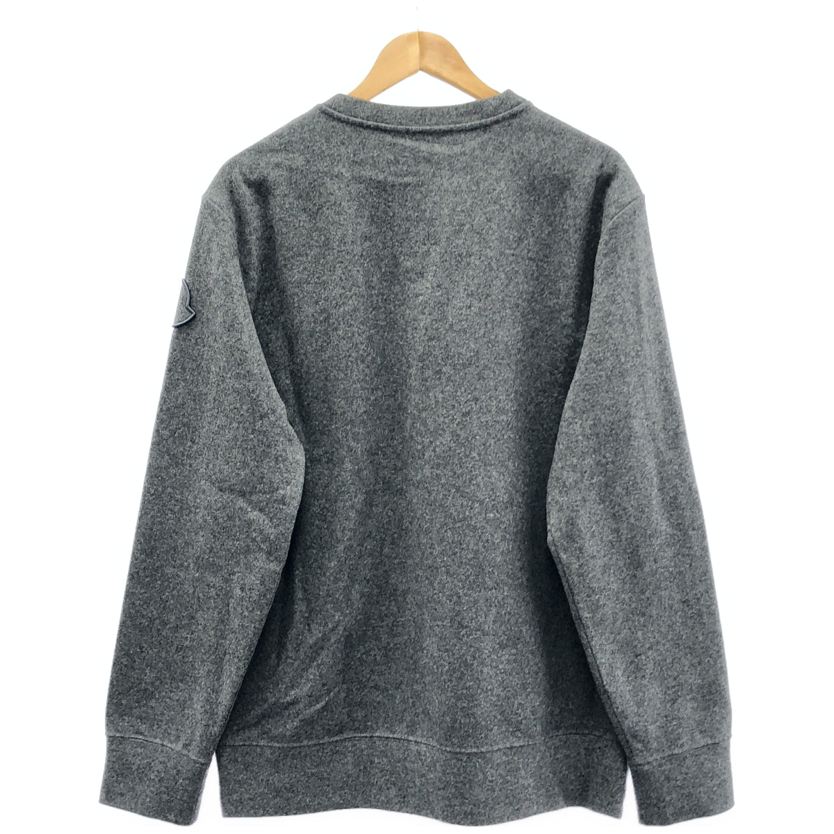 MONCLER 2023 Gray FELPA GIROCOLLO, top