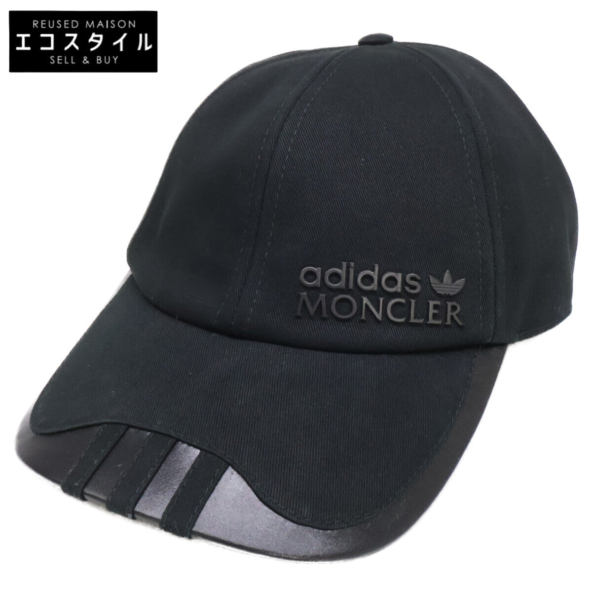 MONCLER モンクレール x adidas アディダス 【即決/国内正規】I209S3B00001 04863 BASEBALL ロゴ ベースボールキャップ 帽子