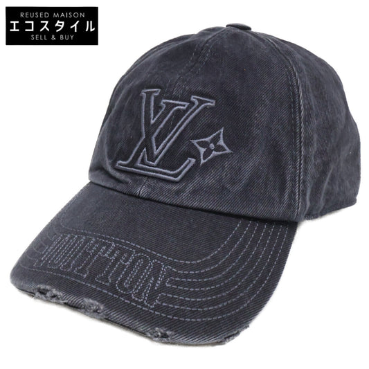LOUIS VUITTON ルイヴィトン 【即決/国内正規】25年製 M5235L デニム ウォッシュド キャップ 帽子