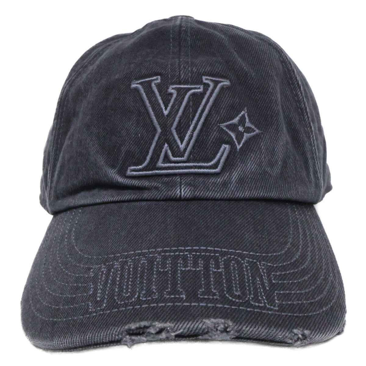 LOUIS VUITTON ルイヴィトン 【即決/国内正規】25年製 M5235L デニム ウォッシュド キャップ 帽子
