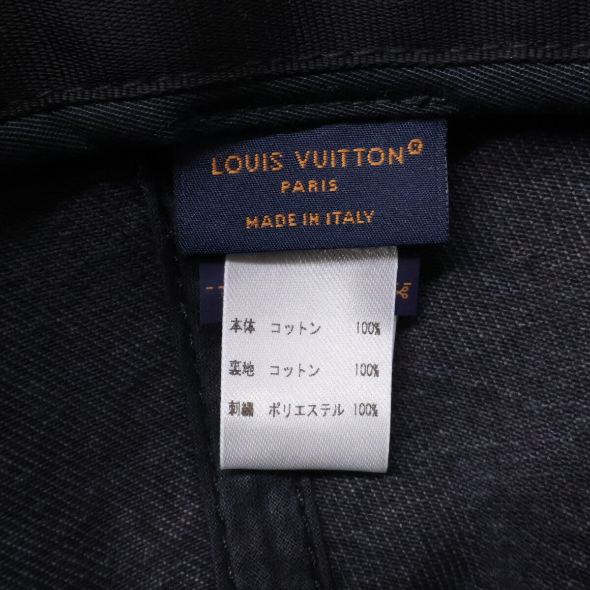 LOUIS VUITTON ルイヴィトン 【即決/国内正規】25年製 M5235L デニム ウォッシュド キャップ 帽子