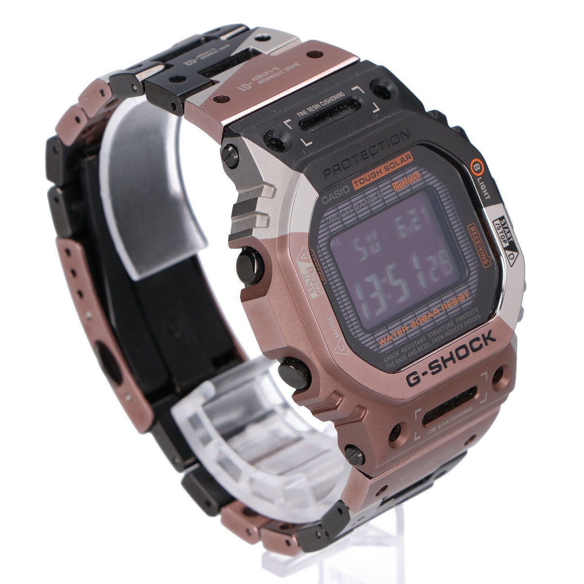 G-SHOCK ジーショック 美品 GMW-B5000TVB-1JR カモフラ フルメタル タフソーラー電波 腕時計
