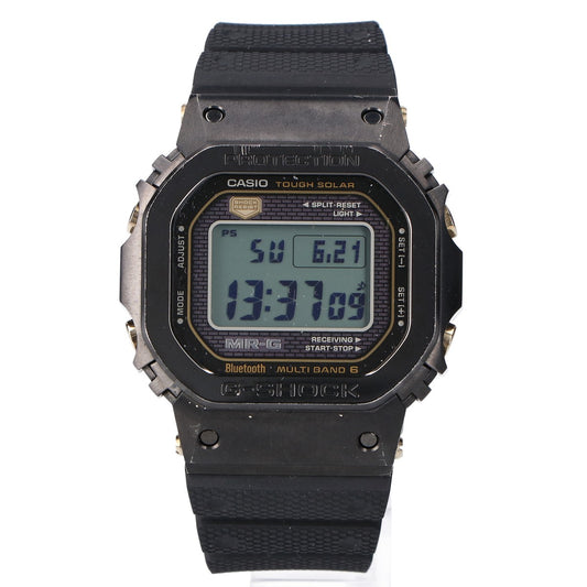 G-SHOCK ジーショック MRG-B5000R-1JR チタン＆コバリオン ラバーバンド タフソーラー電波 腕時計