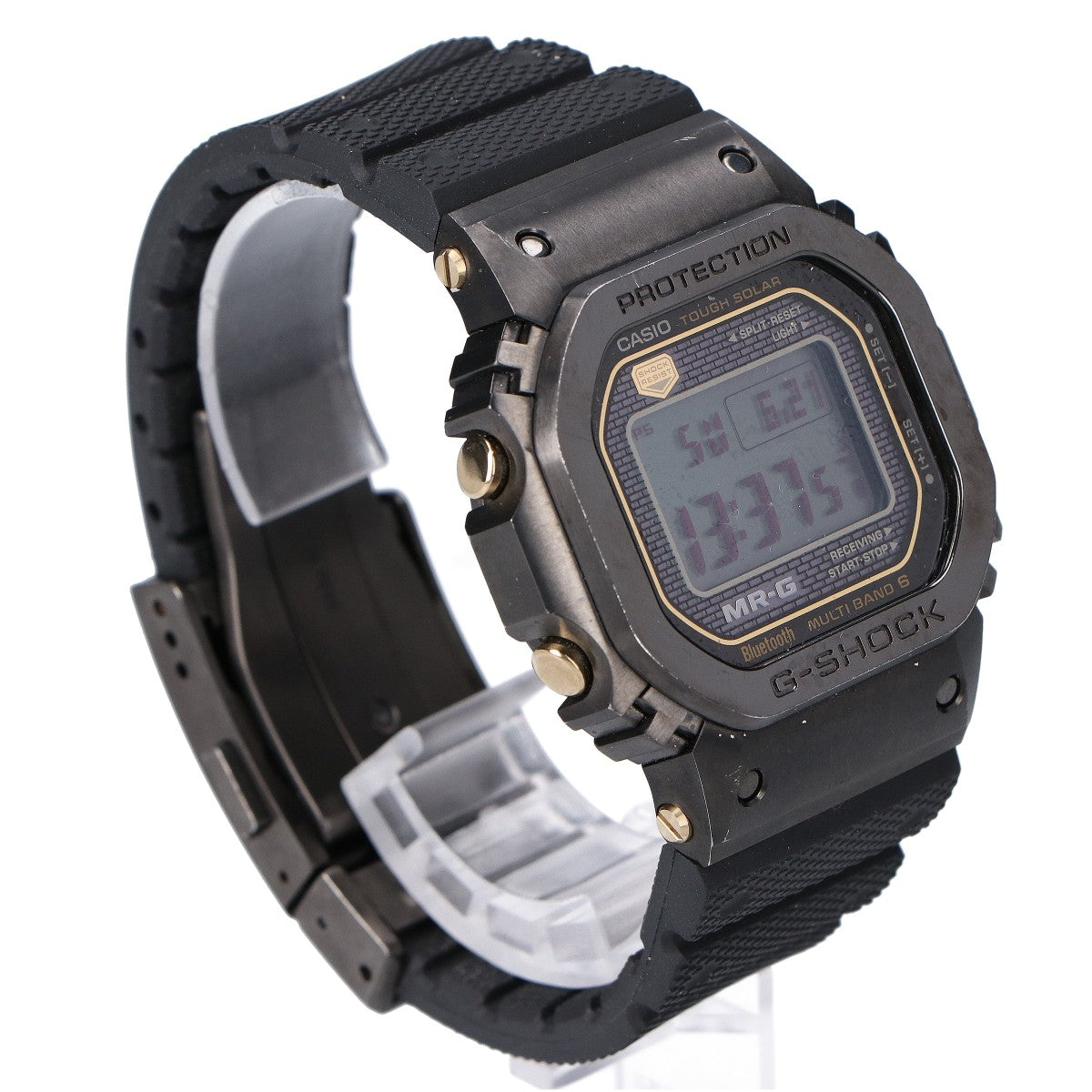 G-SHOCK ジーショック MRG-B5000R-1JR チタン＆コバリオン ラバーバンド タフソーラー電波 腕時計