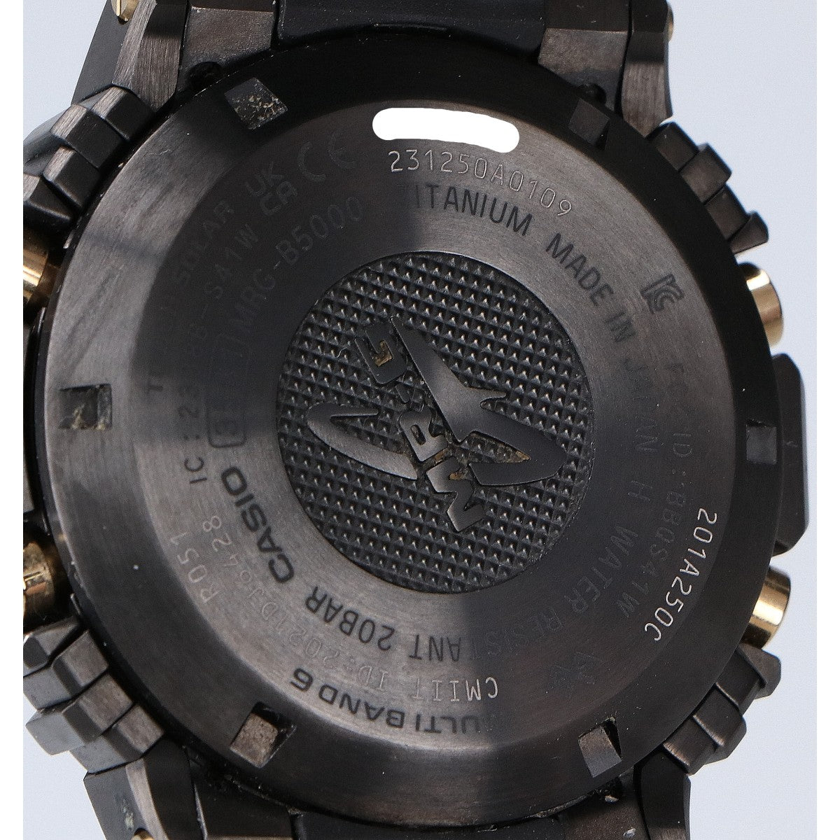 G-SHOCK ジーショック MRG-B5000R-1JR チタン＆コバリオン ラバーバンド タフソーラー電波 腕時計