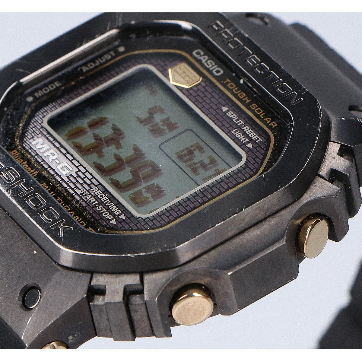 G-SHOCK ジーショック MRG-B5000R-1JR チタン＆コバリオン ラバーバンド タフソーラー電波 腕時計