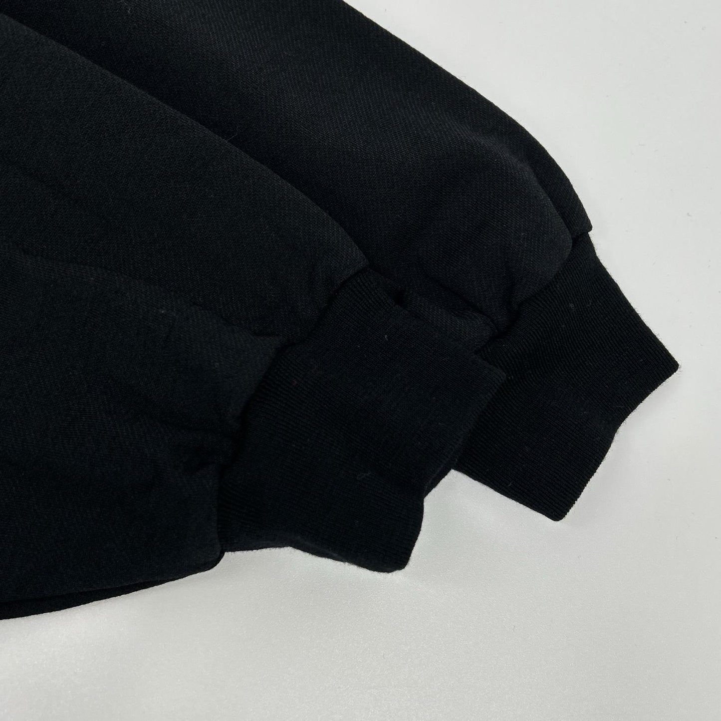 AURALEE オーラリー A25AP01WU ブラック LIGHT WOOL SWEAT HALF ZIP トップス