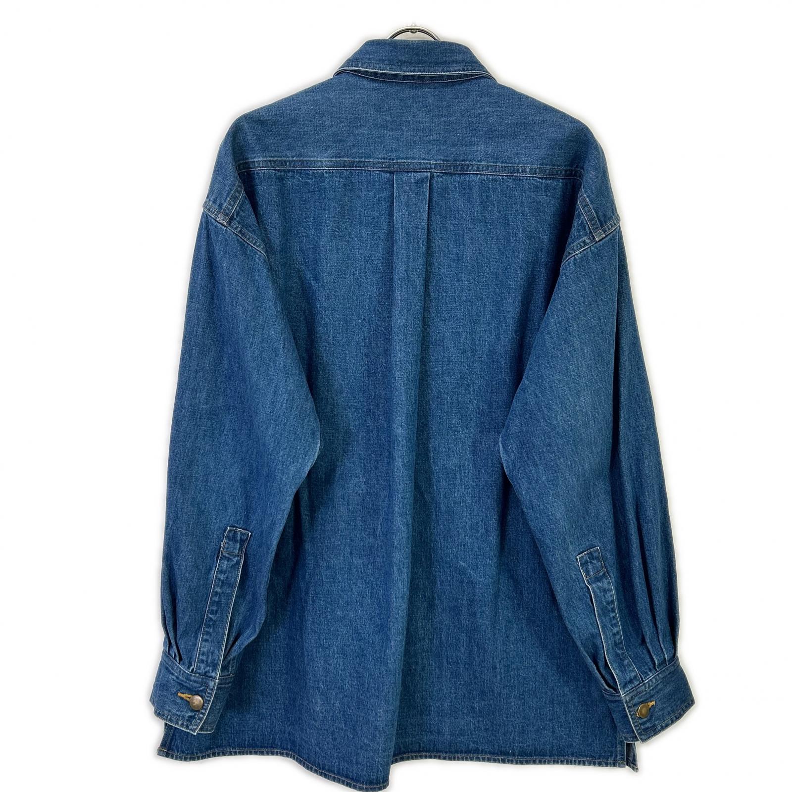AURALEE オーラリー A25SS01SD SELVEDGE LIGHT OZ DENIM SHIRT トップス
