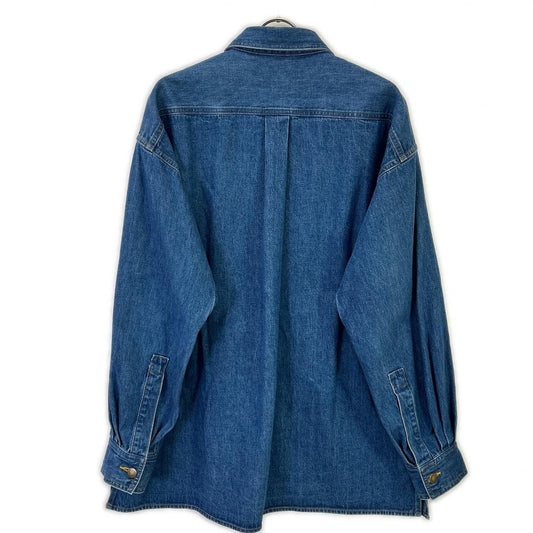 AURALEE オーラリー A25SS01SD SELVEDGE LIGHT OZ DENIM SHIRT トップス