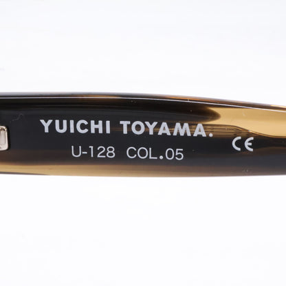 YUICHI TOYAMA ユウイチトヤマ U-128 COL.05 IND ウェリントンシェイプ アイウェア 眼鏡