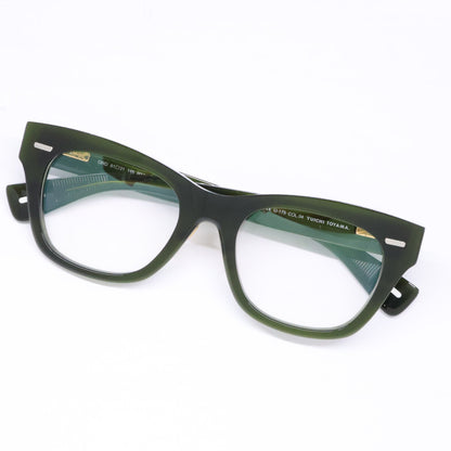 YUICHI TOYAMA ユウイチトヤマ 【美品】U-175 COL.04 ORD ウェリントンシェイプ アイウェア 眼鏡