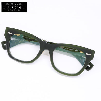 YUICHI TOYAMA ユウイチトヤマ 【美品】U-175 COL.04 ORD ウェリントンシェイプ アイウェア 眼鏡