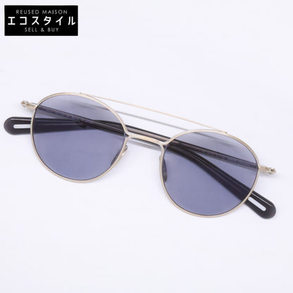YUICHI TOYAMA ユウイチトヤマ 【美品】U-177 COL.03 Aaron アーロン ダブルブリッジ ボストンシェイプ サングラス