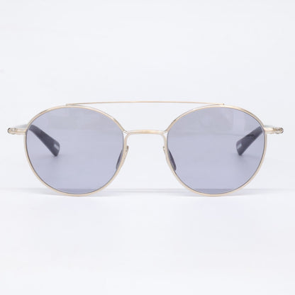 YUICHI TOYAMA ユウイチトヤマ 【美品】U-177 COL.03 Aaron アーロン ダブルブリッジ ボストンシェイプ サングラス