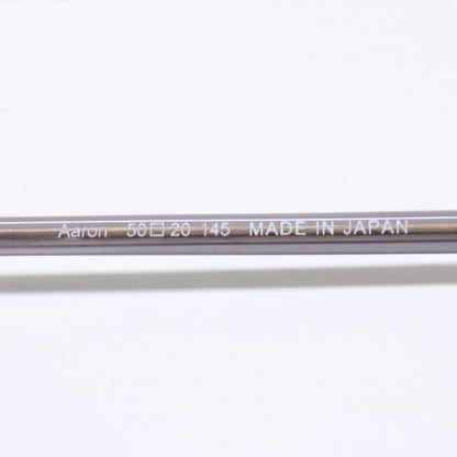 YUICHI TOYAMA ユウイチトヤマ 【美品】U-177 COL.03 Aaron アーロン ダブルブリッジ ボストンシェイプ サングラス
