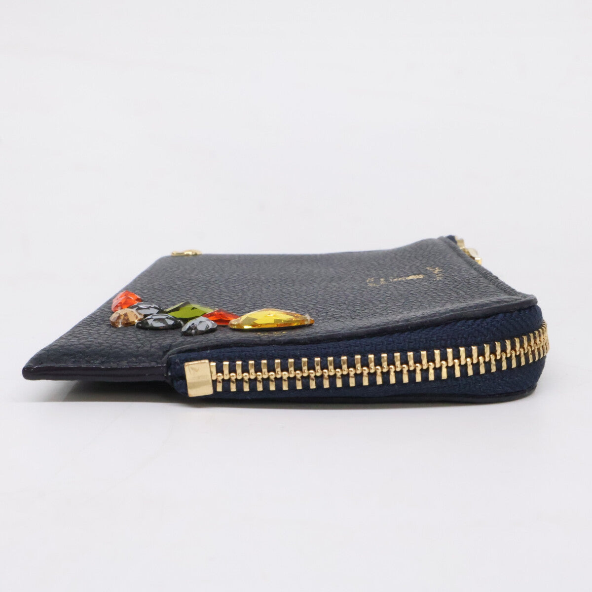 A.D.M.J. Accessoires De Mademoiselle ADMJ 【新品同様】ACS06022J/1 モーツァルト スワロフスキー フラグメントケース 長財布（小銭入れあり）
