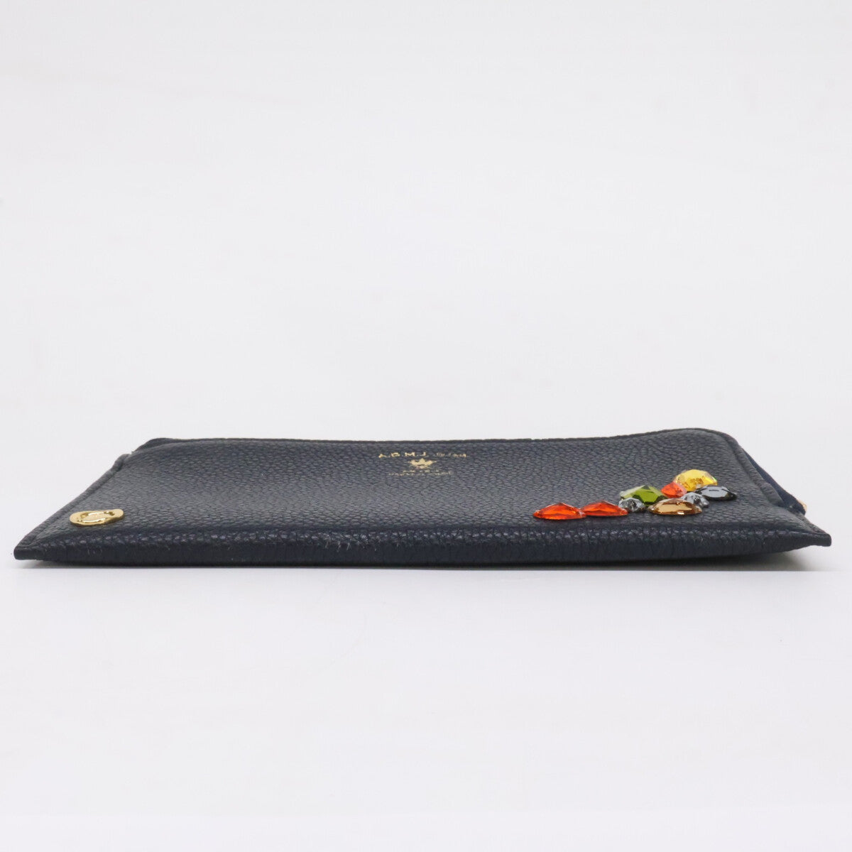 A.D.M.J. Accessoires De Mademoiselle ADMJ 【新品同様】ACS06022J/1 モーツァルト スワロフスキー フラグメントケース 長財布（小銭入れあり）