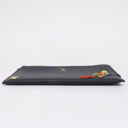 A.D.M.J. Accessoires De Mademoiselle ADMJ 【新品同様】ACS06022J/1 モーツァルト スワロフスキー フラグメントケース 長財布（小銭入れあり）