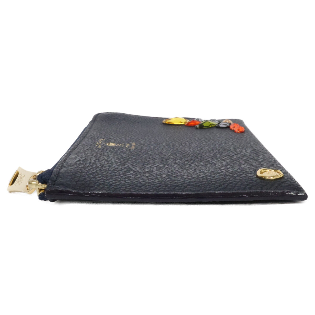 A.D.M.J. Accessoires De Mademoiselle ADMJ 【新品同様】ACS06022J/1 モーツァルト スワロフスキー フラグメントケース 長財布（小銭入れあり）