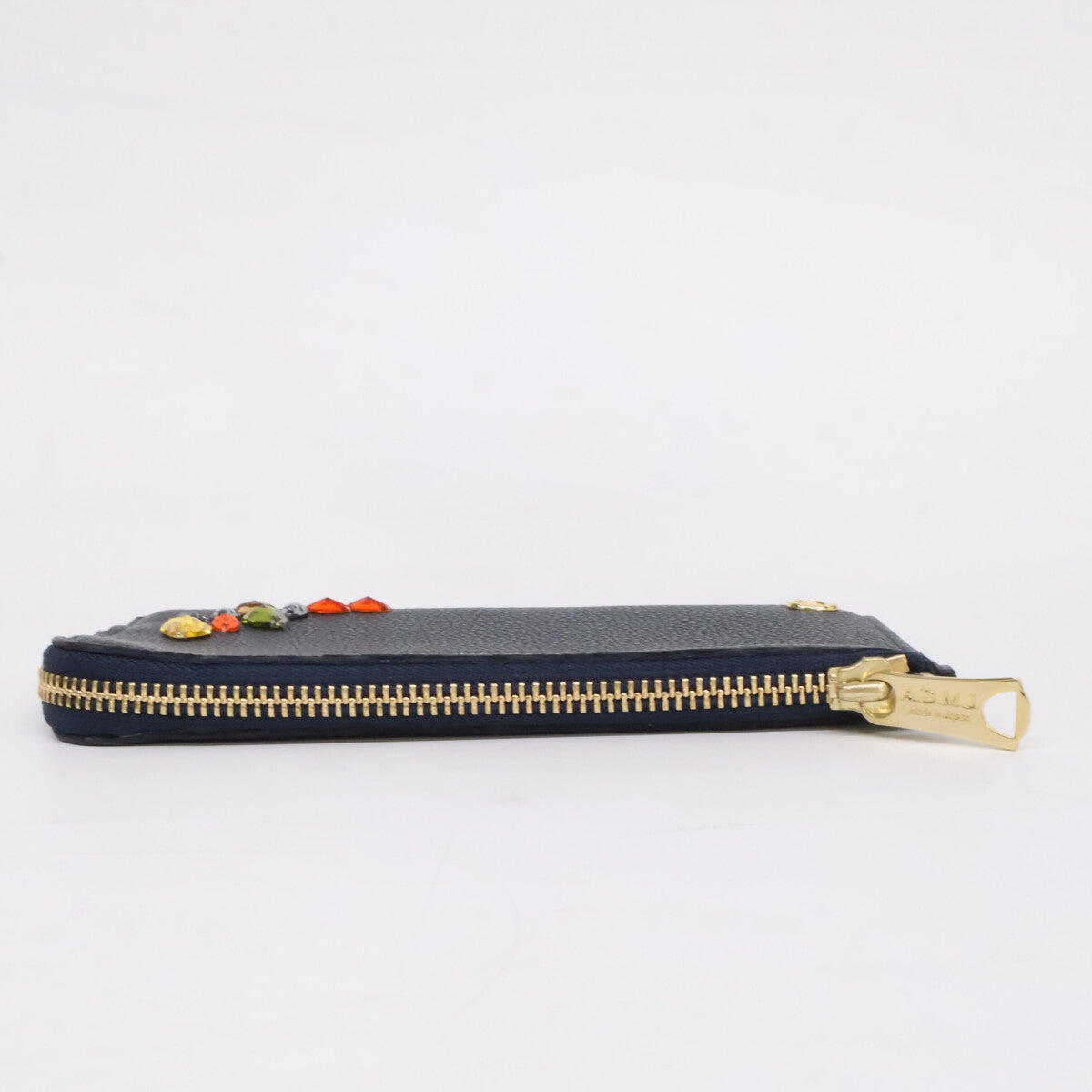 A.D.M.J. Accessoires De Mademoiselle ADMJ 【新品同様】ACS06022J/1 モーツァルト スワロフスキー フラグメントケース 長財布（小銭入れあり）