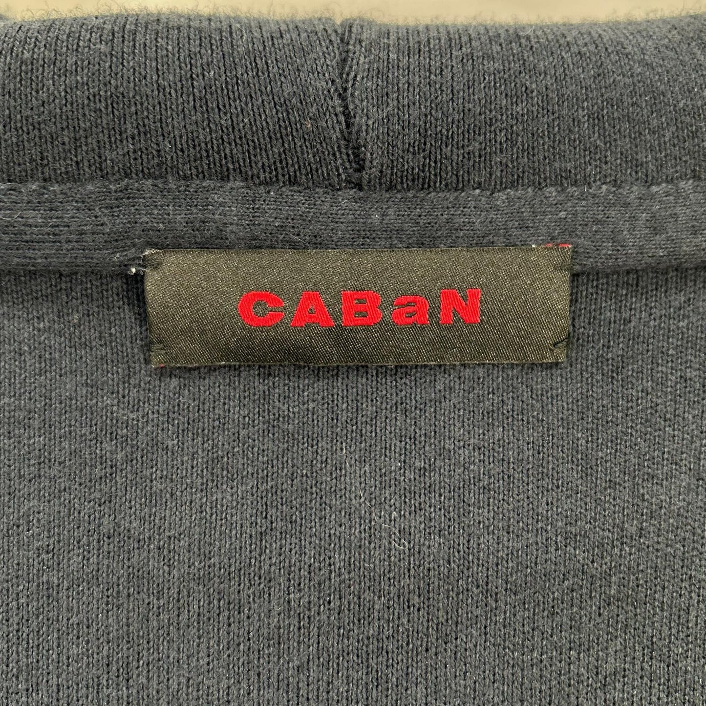 CABaN キャバン ネイビー 59-02-01-02005 コットンカシミヤ ジップパーカ トップス