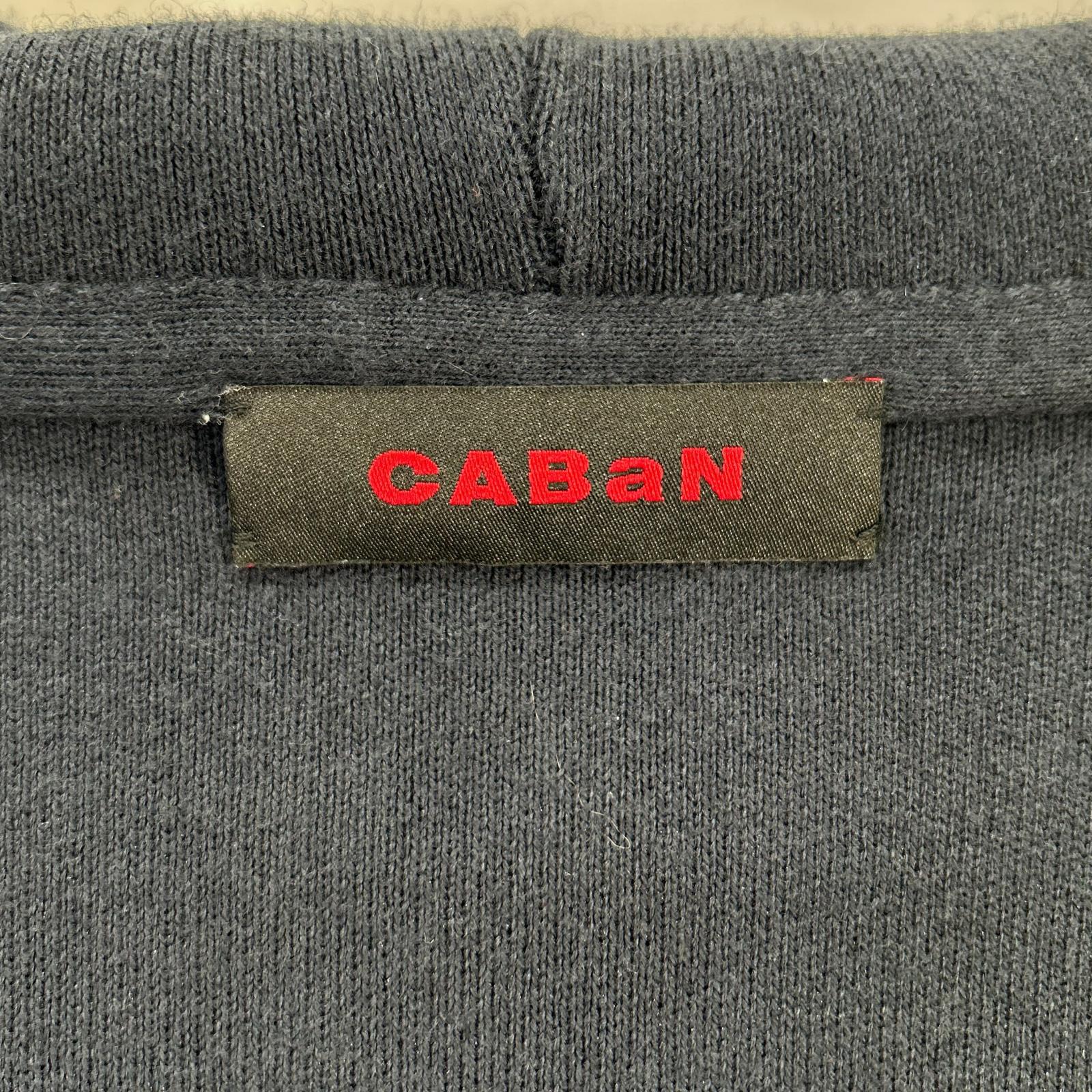 CABaN キャバン ネイビー 59-02-01-02005 コットンカシミヤ ジップパーカ トップス