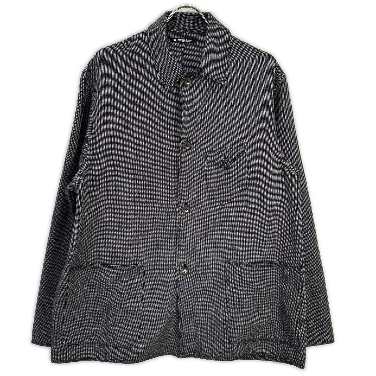 MAATEE&SONS マーティーアンドサンズ ブラック MT4303-0909A 折って折ってPINHEAD トップス