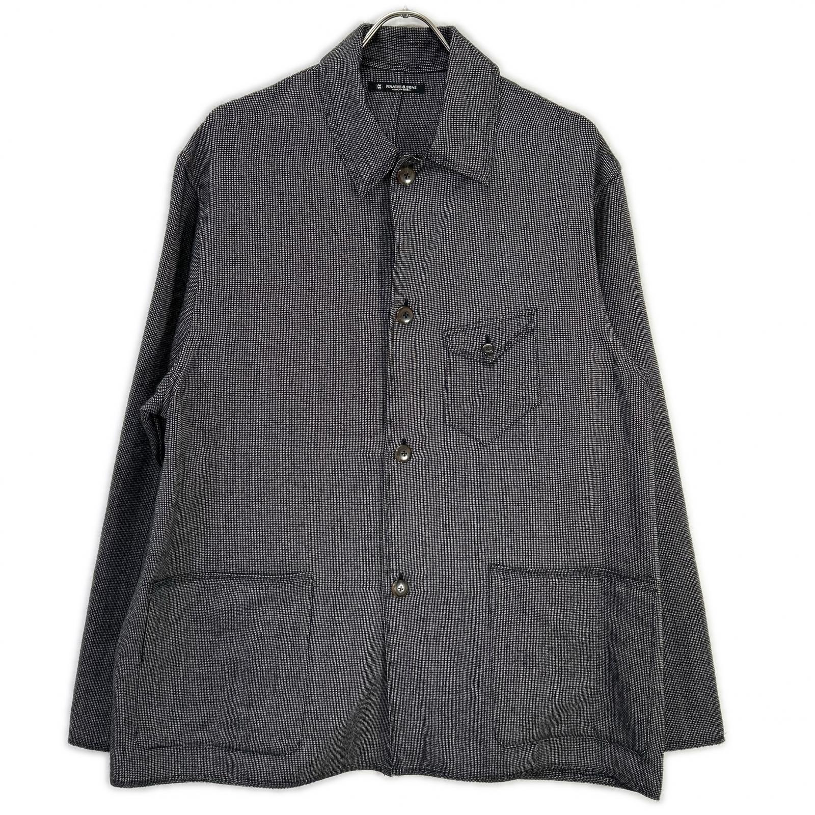 MAATEE&SONS マーティーアンドサンズ ブラック MT4303-0909A 折って折ってPINHEAD トップス