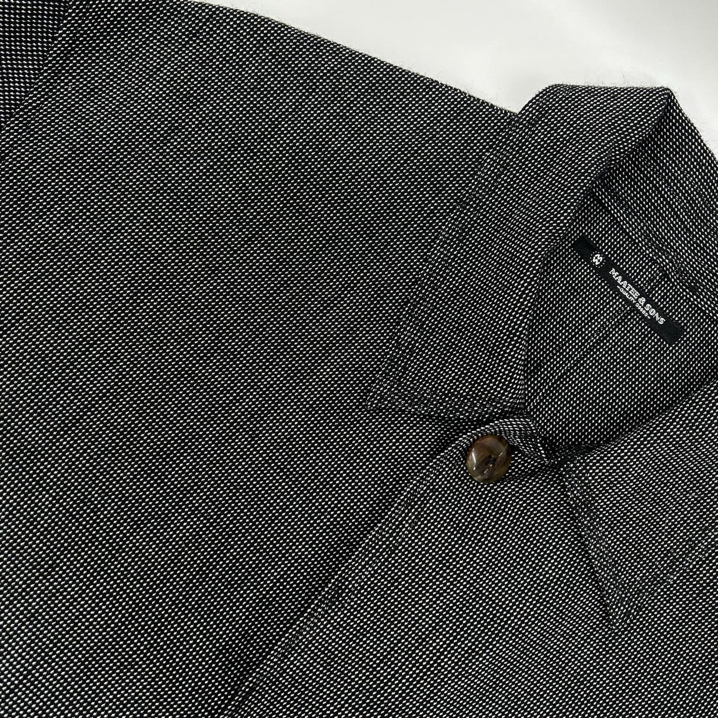 MAATEE&SONS マーティーアンドサンズ ブラック MT4303-0909A 折って折ってPINHEAD トップス