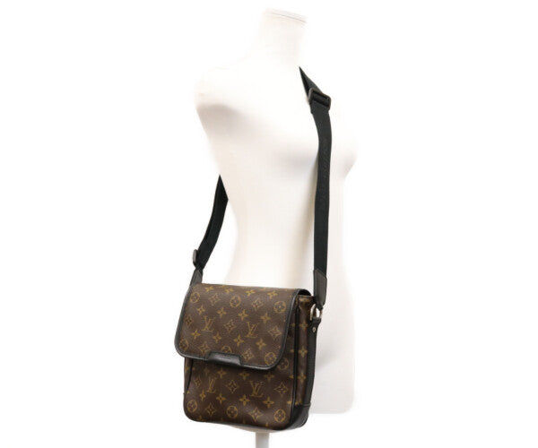 LOUIS VUITTON ルイヴィトン 09年製 M56717 モノグラムマカサー バス PM ショルダーバッグ