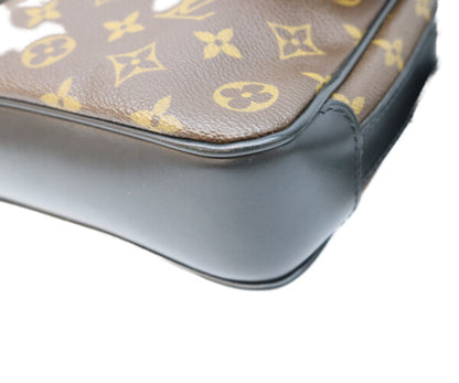 LOUIS VUITTON ルイヴィトン 09年製 M56717 モノグラムマカサー バス PM ショルダーバッグ