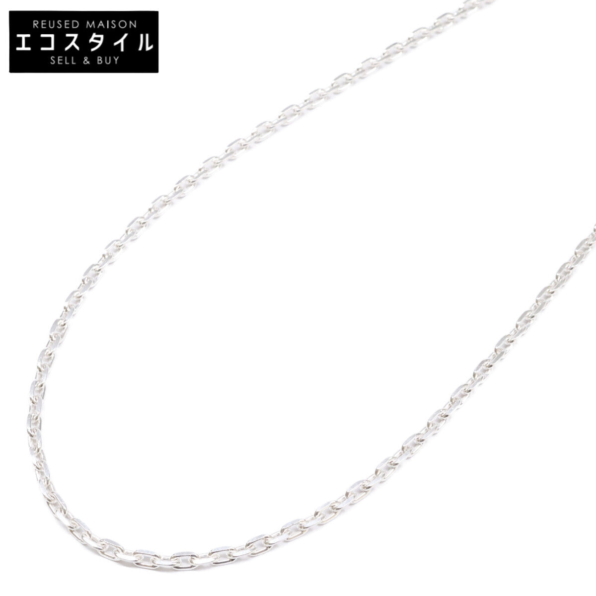 WASHIMITARO 鷲見太郎 【新品同様】W-1TMC-K-C04 SV925 thunder hook solid medicine wheel chain ネックレス