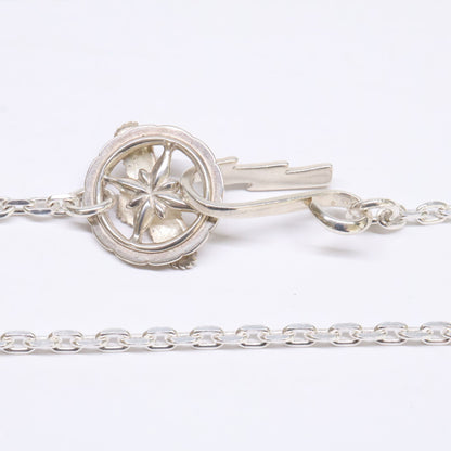 WASHIMITARO 鷲見太郎 【新品同様】925 thunder hook star designed reversible wheel chain eagle eg-06 チェーン ネックレス