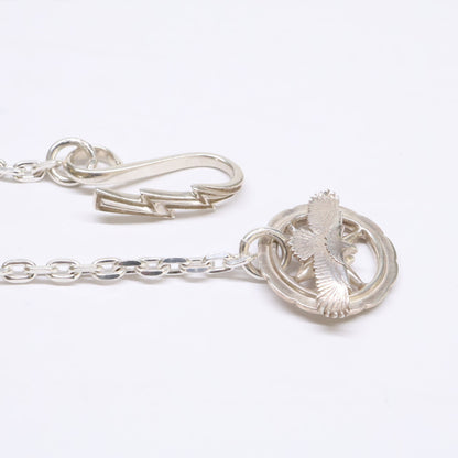 WASHIMITARO 鷲見太郎 【新品同様】925 thunder hook star designed reversible wheel chain eagle eg-06 チェーン ネックレス
