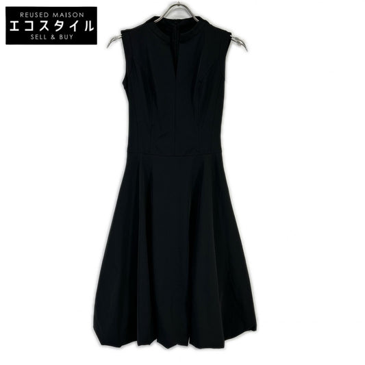 FOXEY NEW YORK フォクシーニューヨーク 18257 ブラック ノースリーブ バールーンワンピース ワンピース
