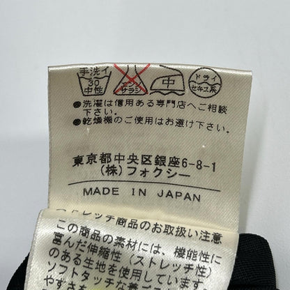 FOXEY NEW YORK フォクシーニューヨーク 18257 ブラック ノースリーブ バールーンワンピース ワンピース