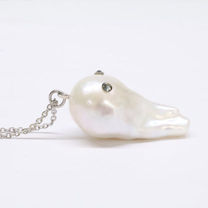LARICA ラリカ 【新品】バロックパール オバケちゃん/メダル ネックレス2点セット ネックレス