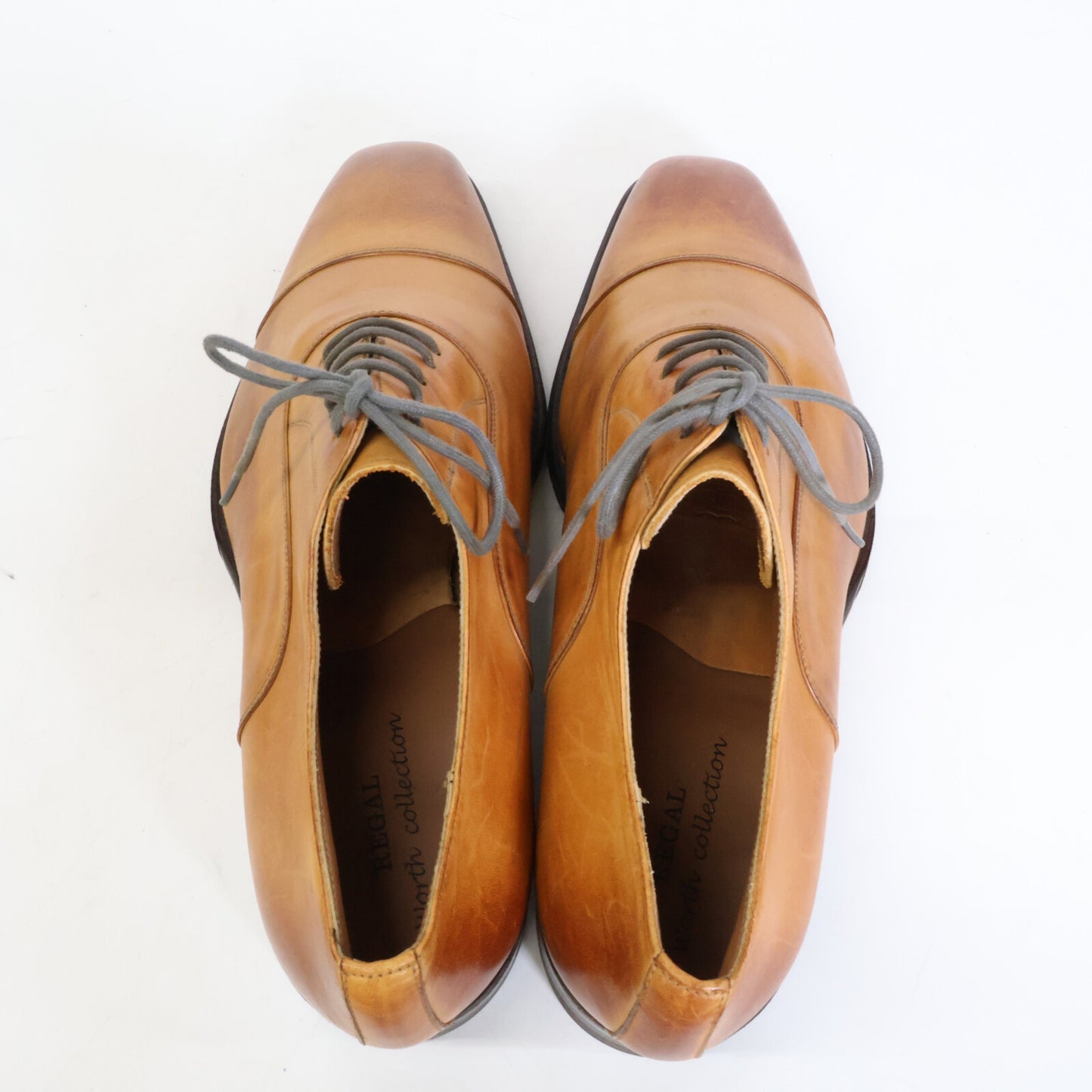 REGAL Worth Collection straight-tip shoes