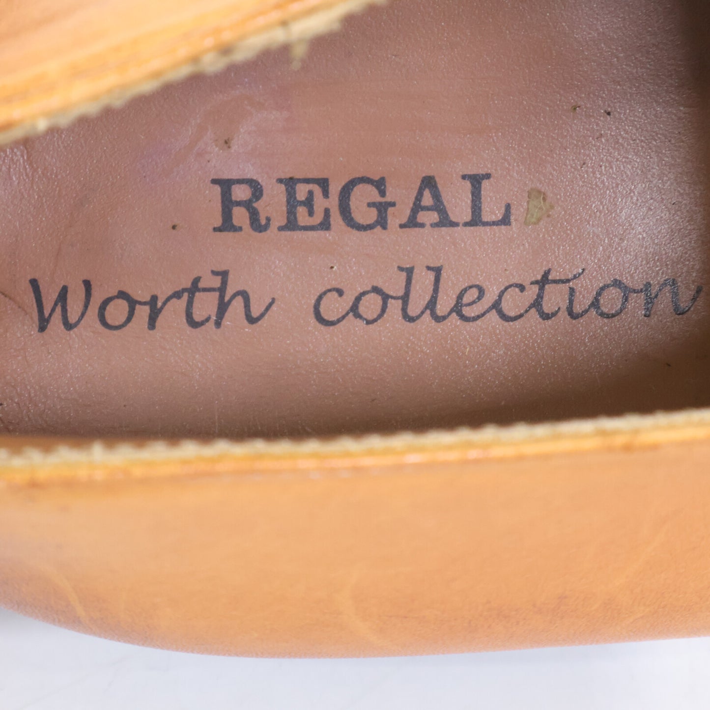 REGAL Worth Collection straight-tip shoes