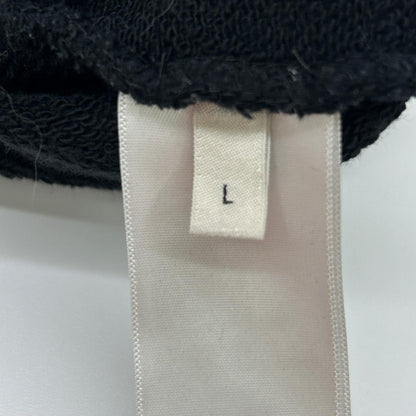 CELINE Celine 2Y468670Q Black Cotton fleece loose hoodie Top