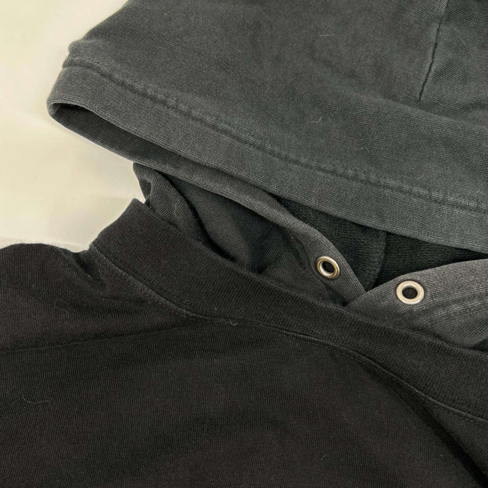 BALENCIAGA バレンシアガ 681029 グラフィックロゴ レイヤードデザイン プルオーバー パーカー トップス