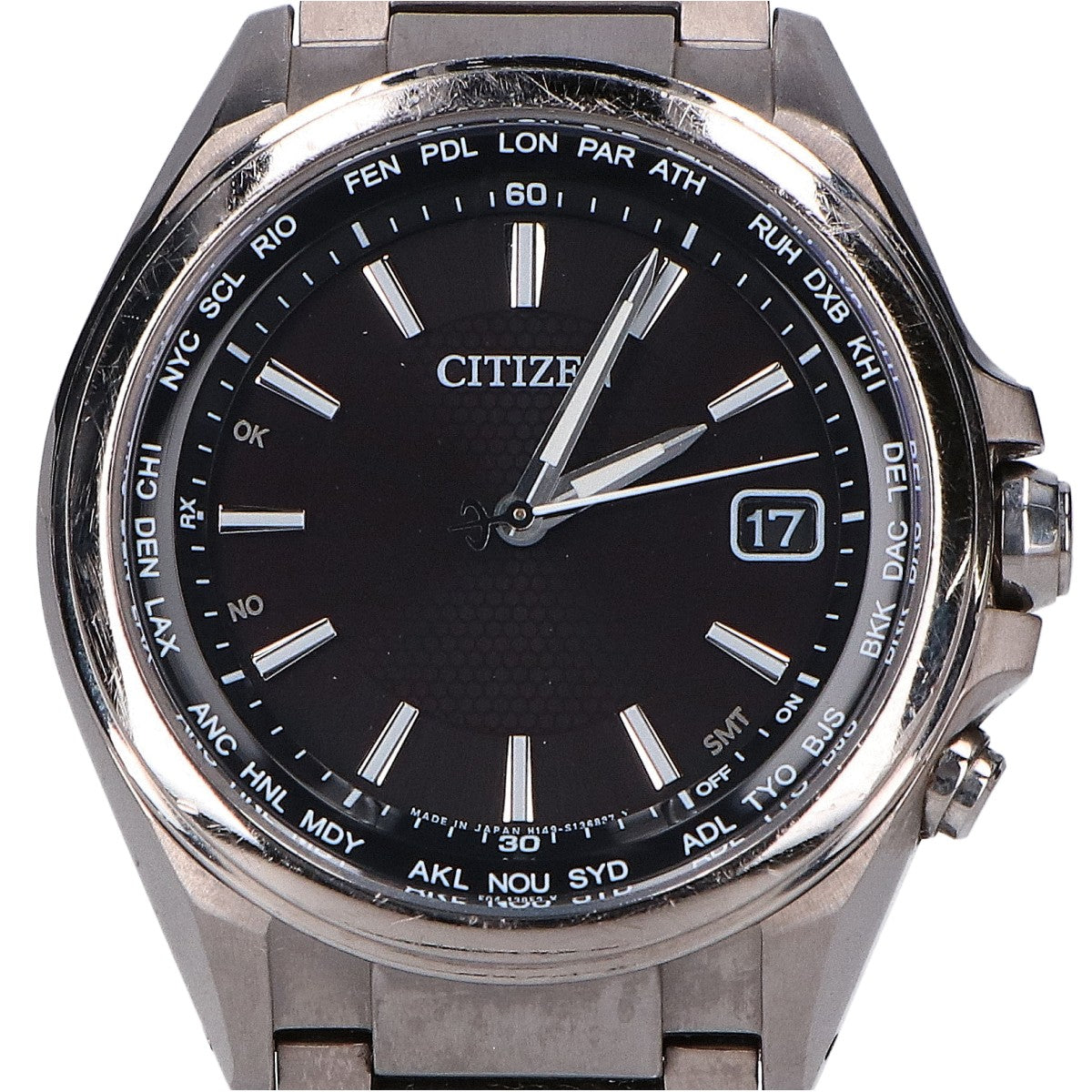 CITIZEN シチズン CB1070-56E H149 ATTESA アテッサ デイト エコ・ドライブ電波 腕時計