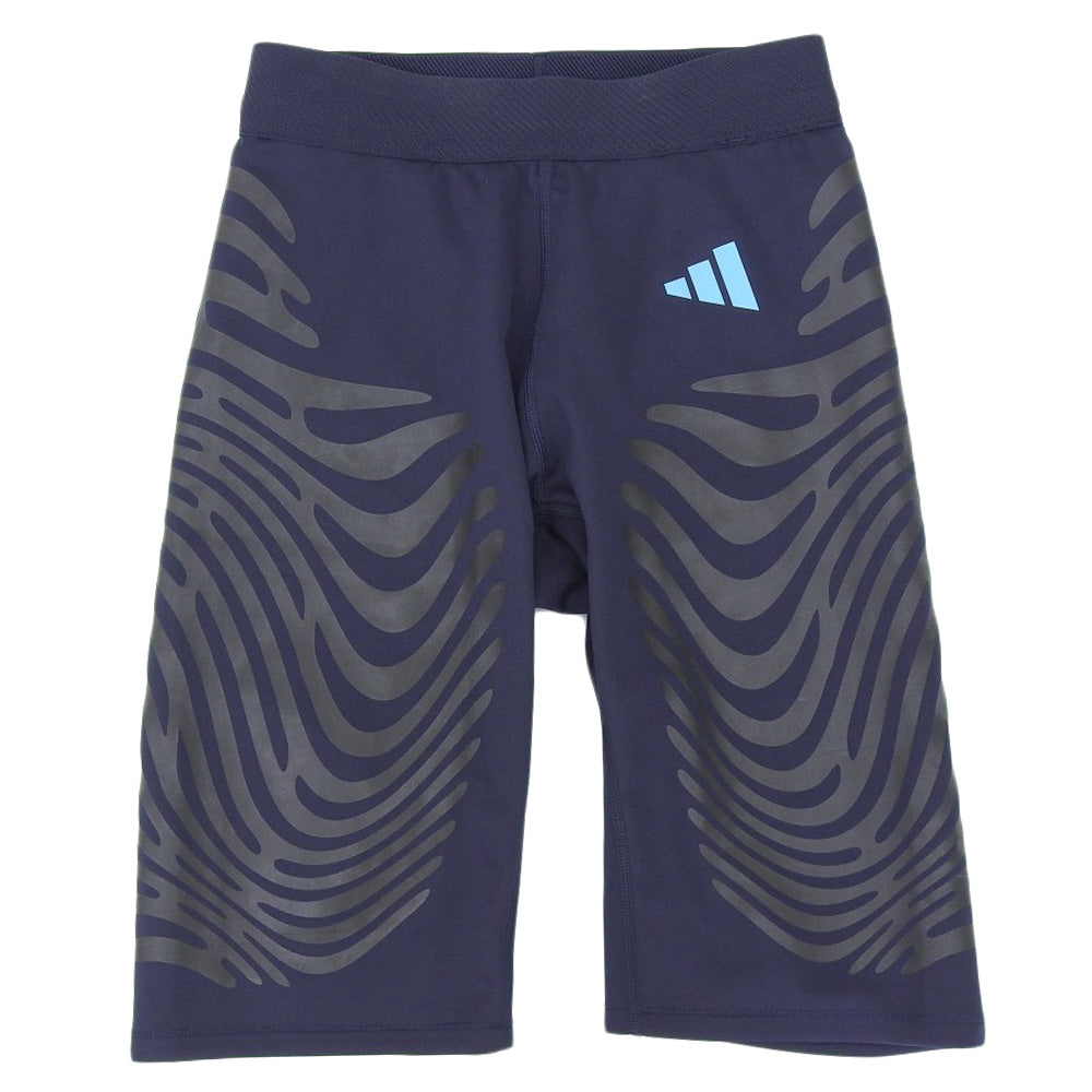adidas アディダス アディゼロ コントロール ランニングショートレギンス ボトムス メンズ ダークネイビー M HY6930 ボトムス