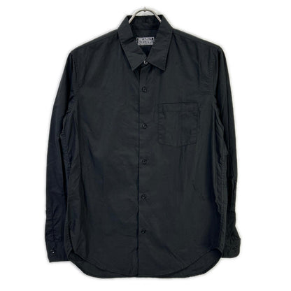 HYSTERIC GLAMOUR ヒステリックグラマー 02213AH09 ブラック TYPE LOGO 長袖シャツ コットン トップス