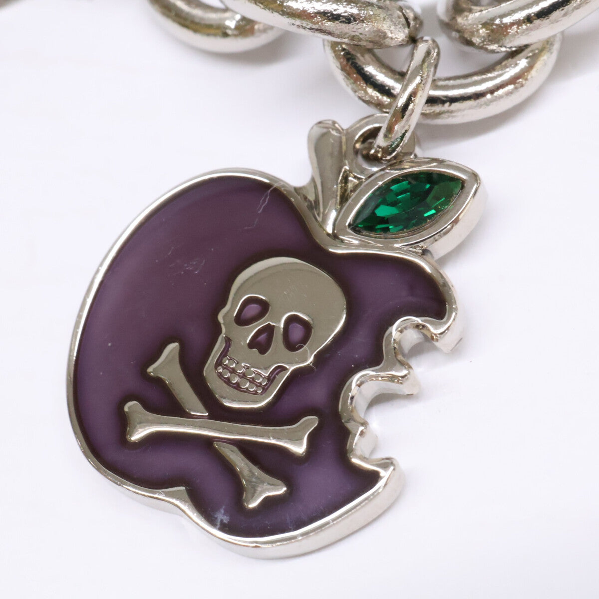 HYSTERIC GLAMOUR ヒステリックグラマー 01223QA04918 SKULL APPLE スカル アップル ブレスレット