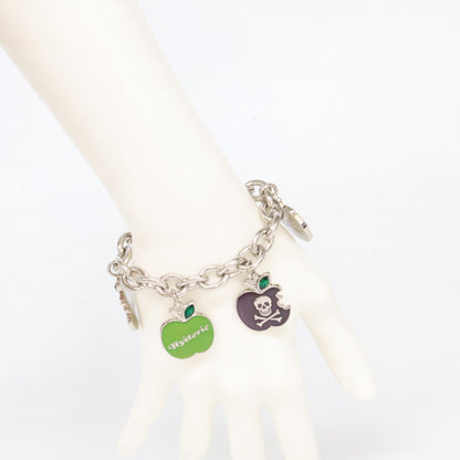 HYSTERIC GLAMOUR ヒステリックグラマー 01223QA04918 SKULL APPLE スカル アップル ブレスレット