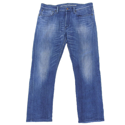 DENHAM デンハム RAZOR カンディアーニ スリムフィット ボタンフライデニム ボトムス メンズ ブルー W36-L34 ボトムス