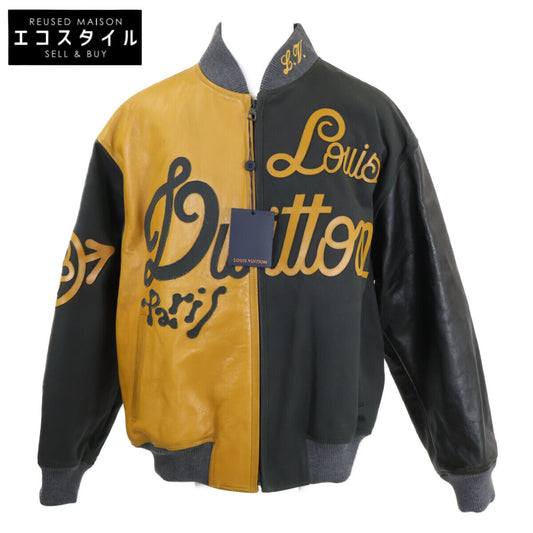 LOUIS VUITTON Louis Vuitton Brand New Authorized Domestic Retailer 23SS HOL76E Mixed Canvas Leather Bomber Jacket