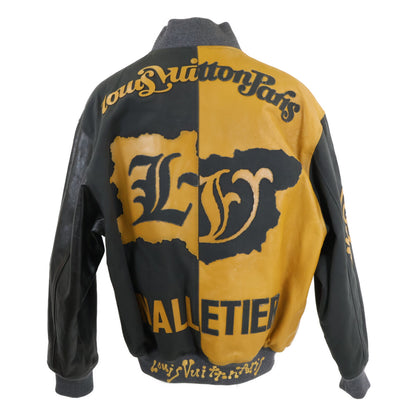 LOUIS VUITTON ルイヴィトン 新品未使用 国内正規 23SS HOL76E ミックスキャンバスレザーボンバージャケット ブルゾン ジャケット