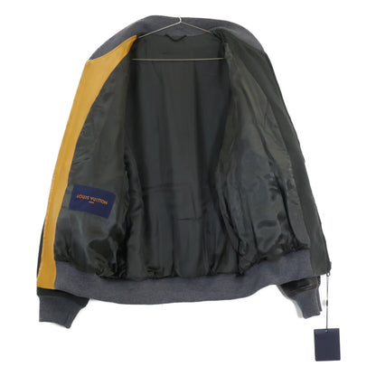 LOUIS VUITTON ルイヴィトン 新品未使用 国内正規 23SS HOL76E ミックスキャンバスレザーボンバージャケット ブルゾン ジャケット